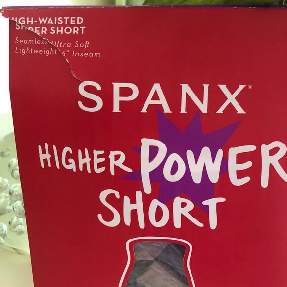 New SPANX Higher Power Short XL in Cafe Ua Lait - Picture 8 of 9
